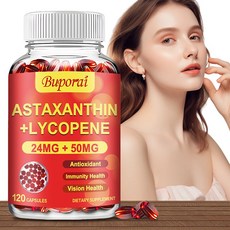 Buporai 蝦紅素+茄紅素 膠囊, 60組