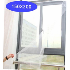 설치용방충망 창문모기장 찍찍이방식 모기망 150X200