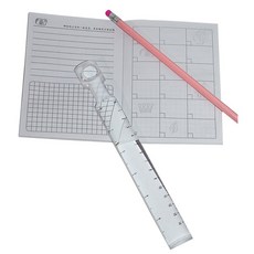 문구용품 독서자 책읽기용 눈금자