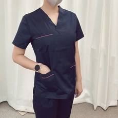 拼色粉色 TC女式磨砂服 實驗服 操作服 SC制服 學生實驗服 護士實驗服 護士服