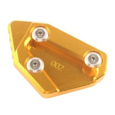 오토바이 자전거 킥스탠드 사이드 스탠드 플레이트 패드, 1개