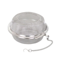 찻잎거름망 스텐 육수망 원형 대형 멸치망 차거름망 티인퓨저 127mm, 본상품