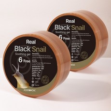 1+ 1 리얼 블랙스네일 수딩젤 300ml /달팽이크림 수딩겔 빠른보습 탄력케어, 없음