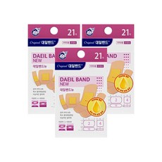 대일밴드 큐 21매 반창고, 3개
