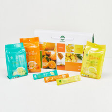 제주가키운 한라봉 꿀유자 풋귤 레몬 액상차 스틱 25gx15ea 제주과일차