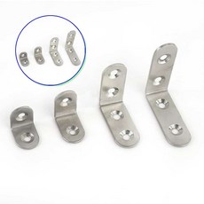 쌍문상회 지금 필요한 스텐인레스 연결고리 부속철물 목재고정 보강철물 경첩 목재연결 스텐꺽쇠 꺽쇠 코너연결 대40x40_s0504 31872EA, 본상품