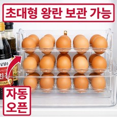 [4세대 업그레이드] 자동으로 열리는 계란 트레이 30구, 1개