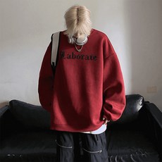 麂皮絨美式重磅衛衣男士寬鬆大碼oversize連帽外套