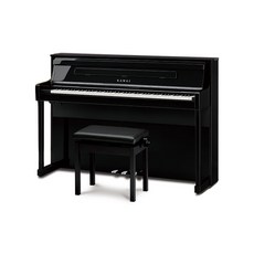 KAWAI 河合 數位鋼琴 CA-901，優雅外觀，卓越音色，真實觸感, 亮面黑色