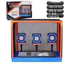 사격판 사격 과녁 전자 타겟 전자 표적, 구성, 1개, 단일 회전 점수 표적+방탄망 프레임