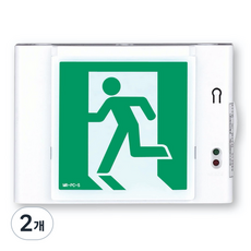 한국소방 피난구 유도등 벽부, 1개, 본상품