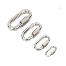 스토어-다유 스테인리스체인연결 SUS304퀵링크 M5 스텐 48mm, M8/74mm