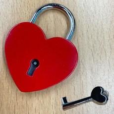 하트 미니자물쇠