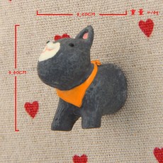 雨林薰舍 動物立體冰箱貼 磁鐵貼 吸鐵貼, 動物立體冰箱貼-貓咪