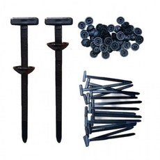 나일론 범용 케이블 타이 다용도 스트랩 자동차 수리, 20p한세트, 1개