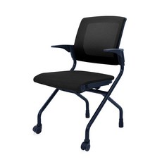 핀란디아 스카이 GT60 블랙 학생사무용 집중력 책상의자, 사륜형_올블랙