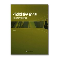 기업법실무강의 2:다국적기업 MNE, 충남대학교출판문화원, 정응기 저