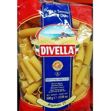 업소용 급식 수입 이태리면 둥근면 원형면 리가토니 마카로니 500g, 1개