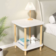 쇼파사이드테이블 40cm 2단침대협탁, 화이트