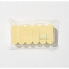 벨로벨리 이지업스펀지 베이직 Basic 메이크업 화장 퍼프 하이드로 스펀지, 2개, 베이직(비닐백6pcs)