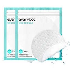 에브리봇 일회용 물걸레 청소포 30p, 2개