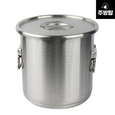 국산 스텐 식깡 육수통 국통 들통 곰솥 위생용기 업소용 대형 위생통, 1개, 20호(75L), 45cm