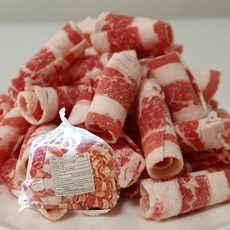 냉동 돌돌말이 우겹살(양지), 2개, 1kg