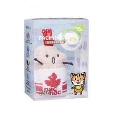 nac nac造型多用途奶嘴夾（含奶嘴） (珍珠奶茶/雞排/藍白拖/復古袋, 雞排, 1個