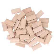50개 베치 목재 텐온 스톱퍼 삽입 돌럴 블록 목공 가구 접합 도구, 10*24*50MM