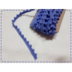 6mm 미니 폼폼 방울 트림 레이스 라벤더색 의류 소품 악세사리 장식, 1마단위, 1개, 보라