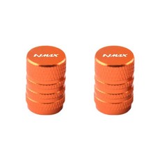 오토바이 타이어 밸브 에어 포트 스템 커버 캡, 1개, 1. Orange