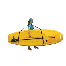 Pelican 보트 SUP 및 카약 공용 운반에 용이한 어깨끈 PS1295-1 패들 루프가 내장된 어디에든 맞춰 조절 가능한 슬링, Pelican 보트, SUP 및 카약 공용, 운반에 용