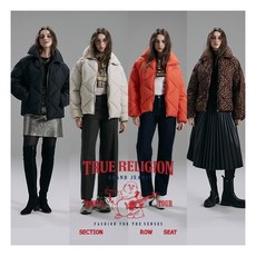 [트루릴리전] () 25FW 여성 NEW 빅카라 헤비패딩