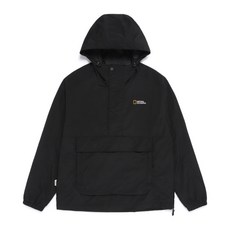 [내셔널지오그래픽] N261UJP062 오르카 타슬란 후드 아노락 점퍼 BLACK