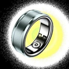 스마트 링 건강 모니터링 헬스 심전도 수면 갤럭시 반지 패션, 청록색 20, 1개