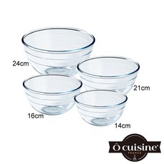 Ô cuisine 耐熱玻璃調理盆, 1個