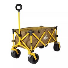 캠핑 웨건 캐노피 방수 부품 가리개 접이식 천막 아웃도어 햇빛, 1개, A. 카키색 소형 오프로드 휠