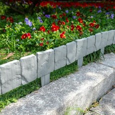 꾸미기 경계 화단 정원 텃밭 울타리 펜스 잔솔 분리대 [1EA 또는 1set 구성], 본상품