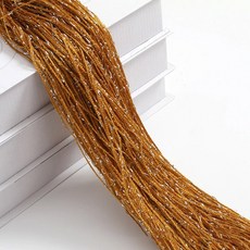 DS 28 DS LR 커튼 도어 CORTINAS 반짝 문자열 이는 디바이더 100X200CM 실버 컬러 솔리드 라인 거실, 100x200CM 1PC, Gold