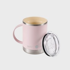 캐나다 아소부 세라믹 스텐 진공 보온보냉 얼티밋 머그 360ML 핑크 195291