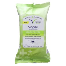Vagisil 매일 상쾌한 티슈 건강한 디톡스 일회용 티슈 20장, Vagisil매일상쾌한티슈건강한디톡스일회용티슈20장, 1개