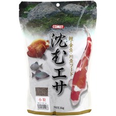 코멧 가라앉는 먹이 1kg 민물고기 먹이, 단품, 1개
