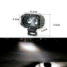 LED 48W 집중광 라이트 집어등 차량용 12v24v 겸용, 기본, 1개