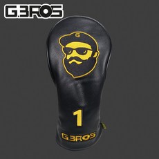 지브로스 GBros signature logo 드라이버 헤드 커버, 1개