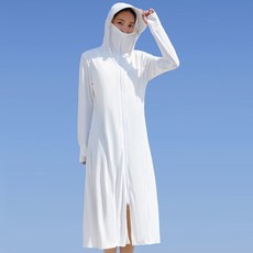 원피스래쉬가드 아이스 롱 체형커버 비치웨어 실크 긴팔