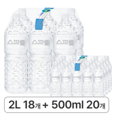 스파클 생수 2L 18병 + 500mL 20병, 1세트
