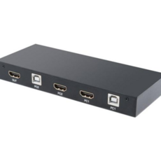 Coms 2포트 HDMI KVM 스위치 4K 60Hz PC 2대 연결_WFGA9K3, 본상품