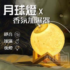 月球燈加濕器 靜音夜燈, 月球加濕器-插電款, 月球加濕器-插電款