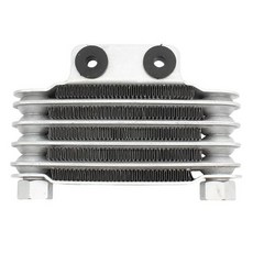 범용 오토바이 엔진 오일 쿨러 158mm 냉각 100cc-250cc 65ml 자전거 ATV, 3)Silver m12 x 1.25