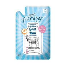 Pramy 羊奶初乳蜂王乳貓咪營養補充品，無穀易消化，提升免疫力，滋潤毛髮, Goat Milk, 60g, 1個